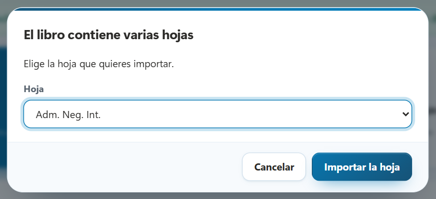 Diálogo para elegir la hoja del libro